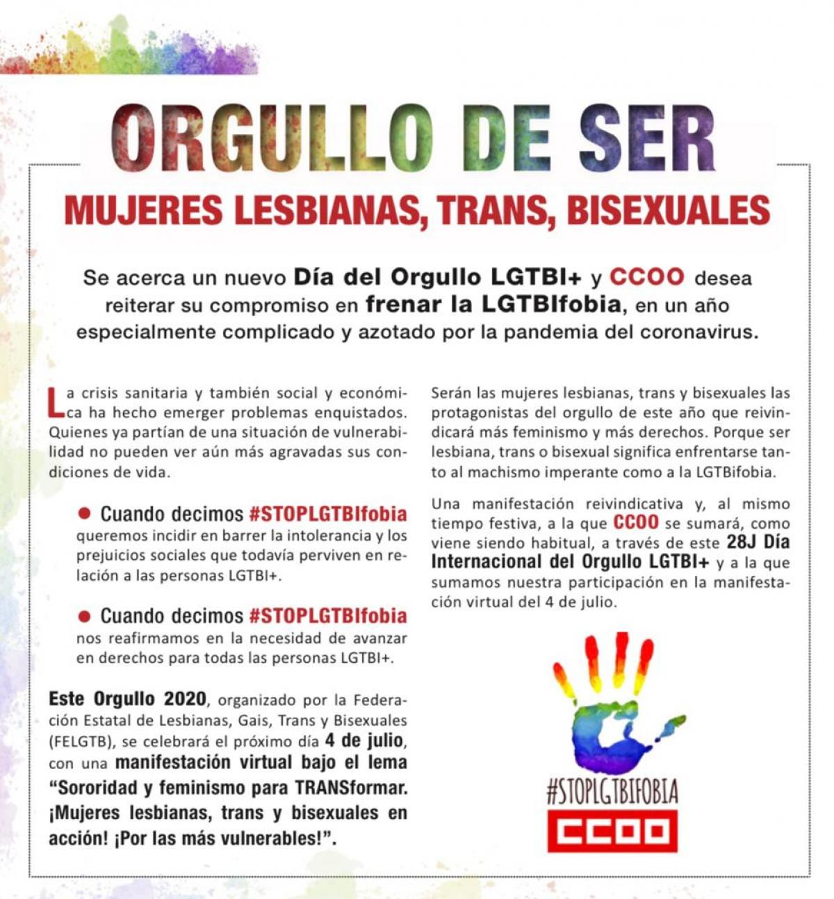 de Enseñanza de CCOO de Región Murcia