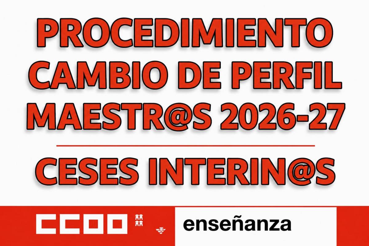 CAMBIOS PERFIL 2026 2027