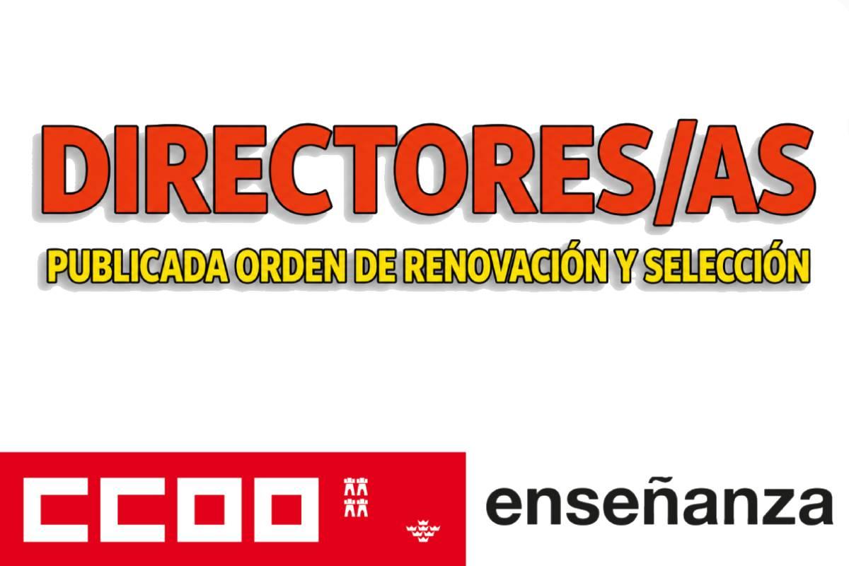 SELECCIÓN/RENOVACIÓN DIRECTORES/AS 15 5 2026
