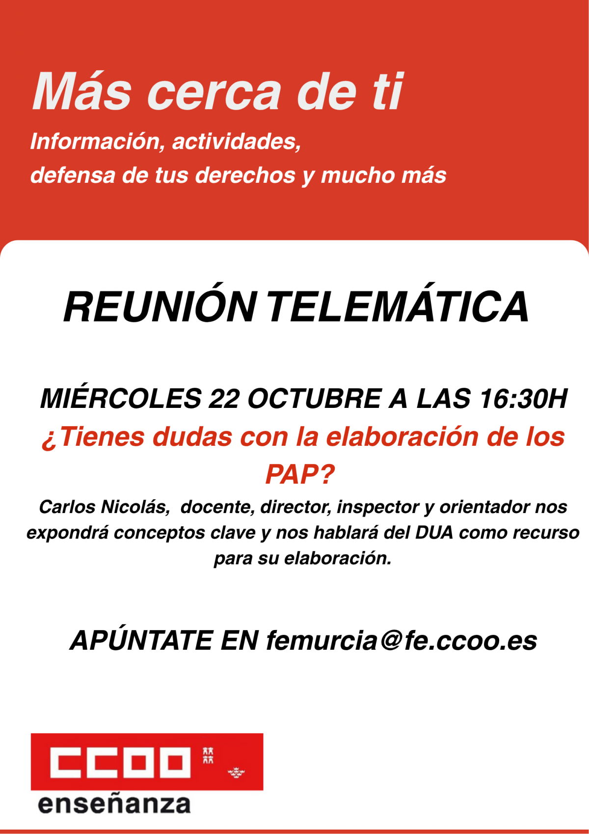 Reunión telemática