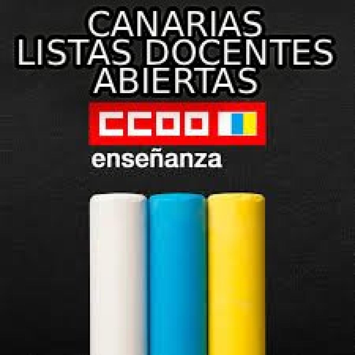 LISTAS ABIERTAS CANARIAS