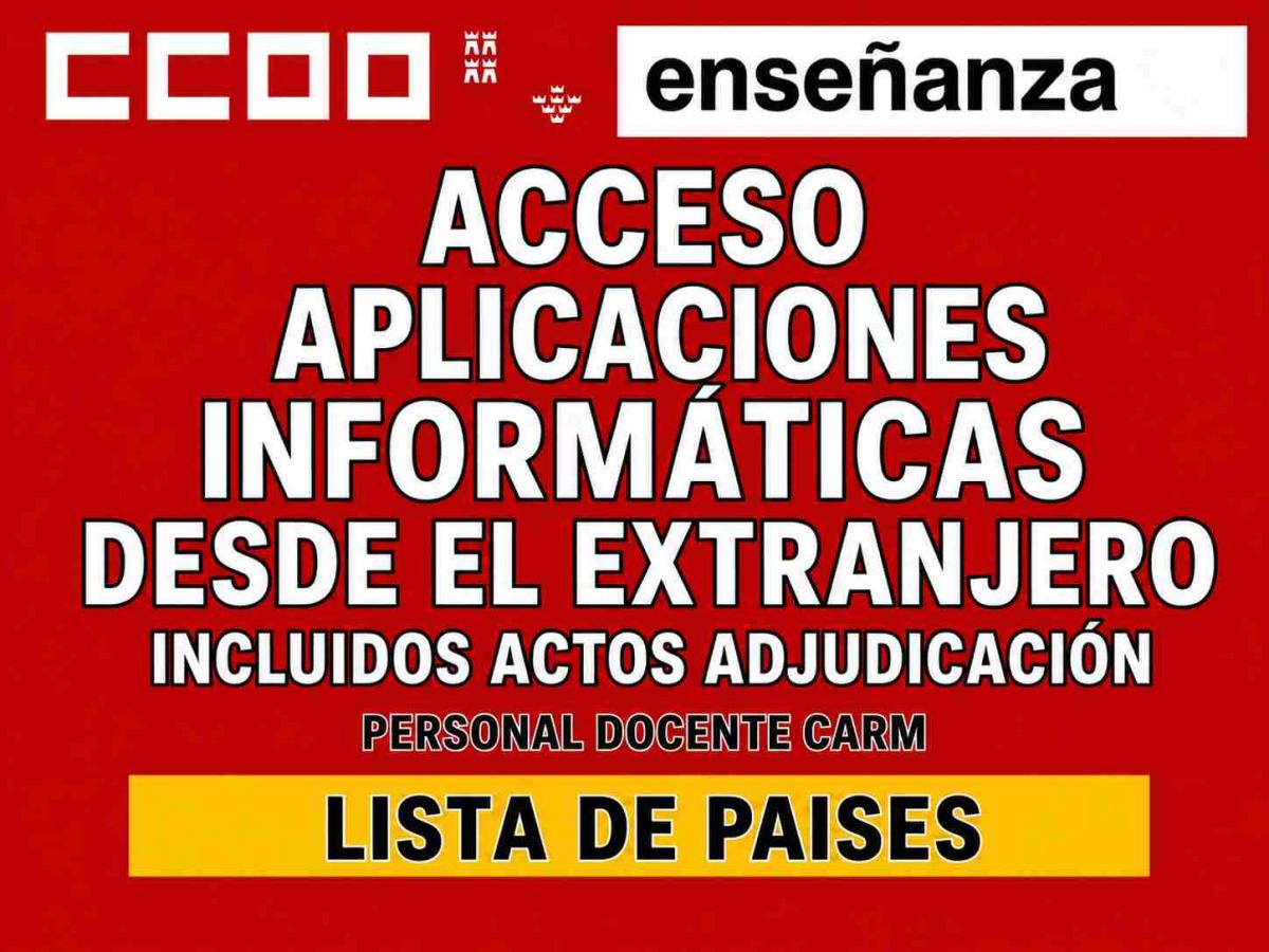 APLIC. INFORMÁTICAS DESD EL EXTRANJERO 14 6 2026