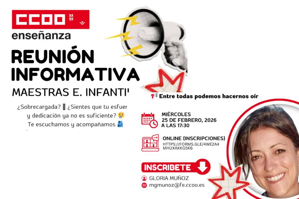 MAESTRAS INFANTIL REUNIÓN 25 2 2026