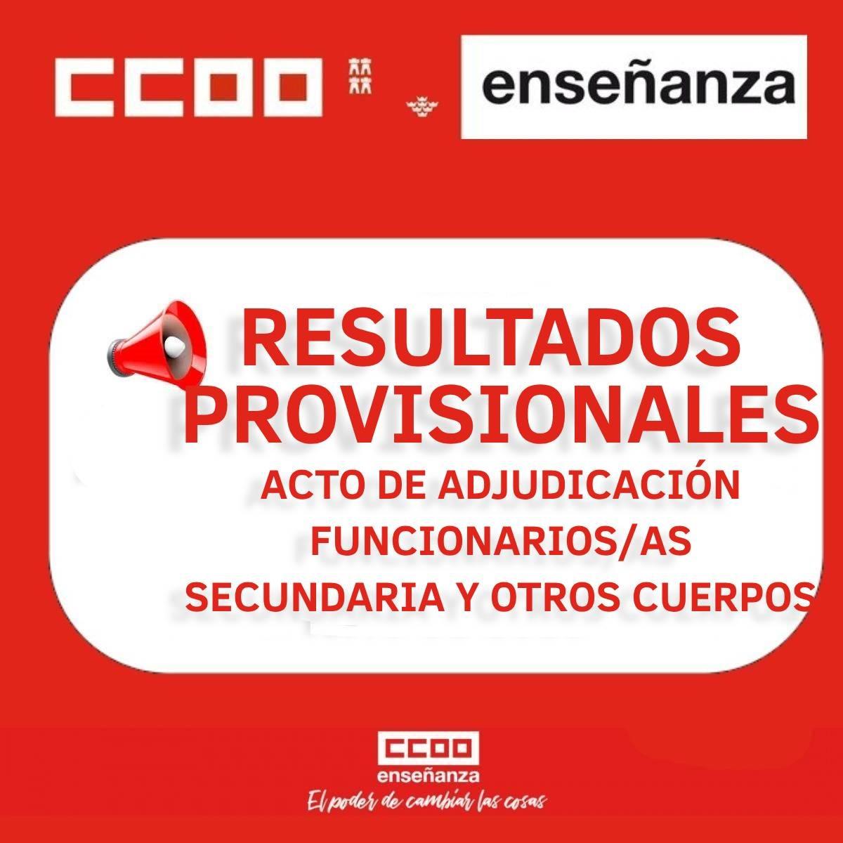 RESULTADOS PROVISIONALES