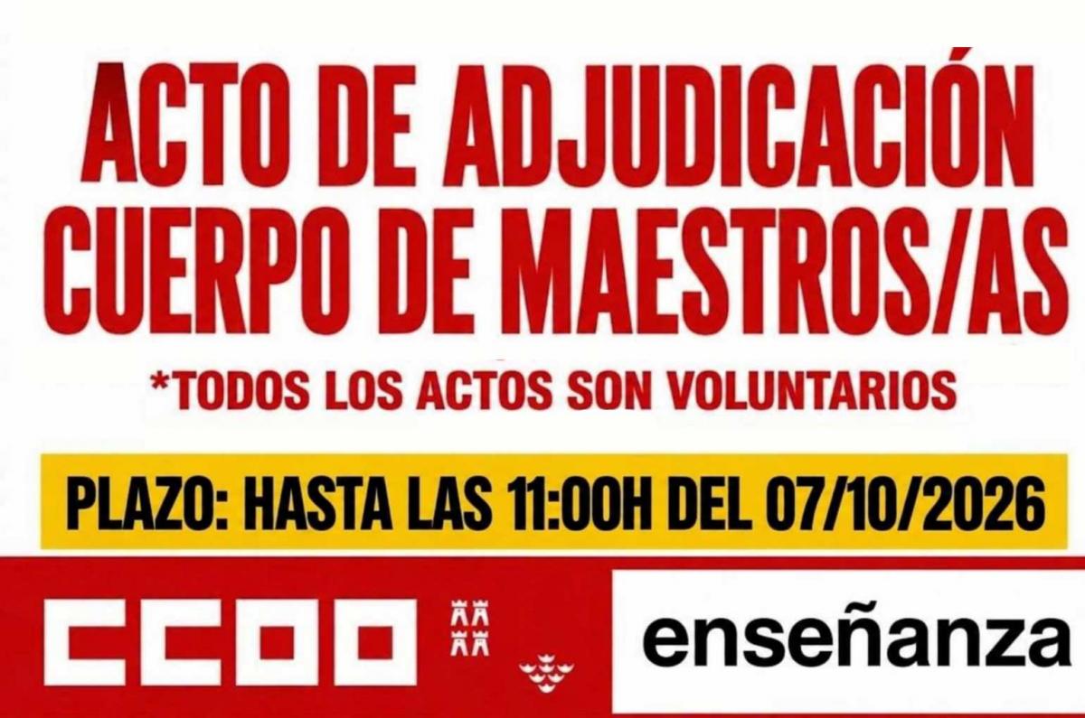 ACTO MAERSTR@S 6 10 26