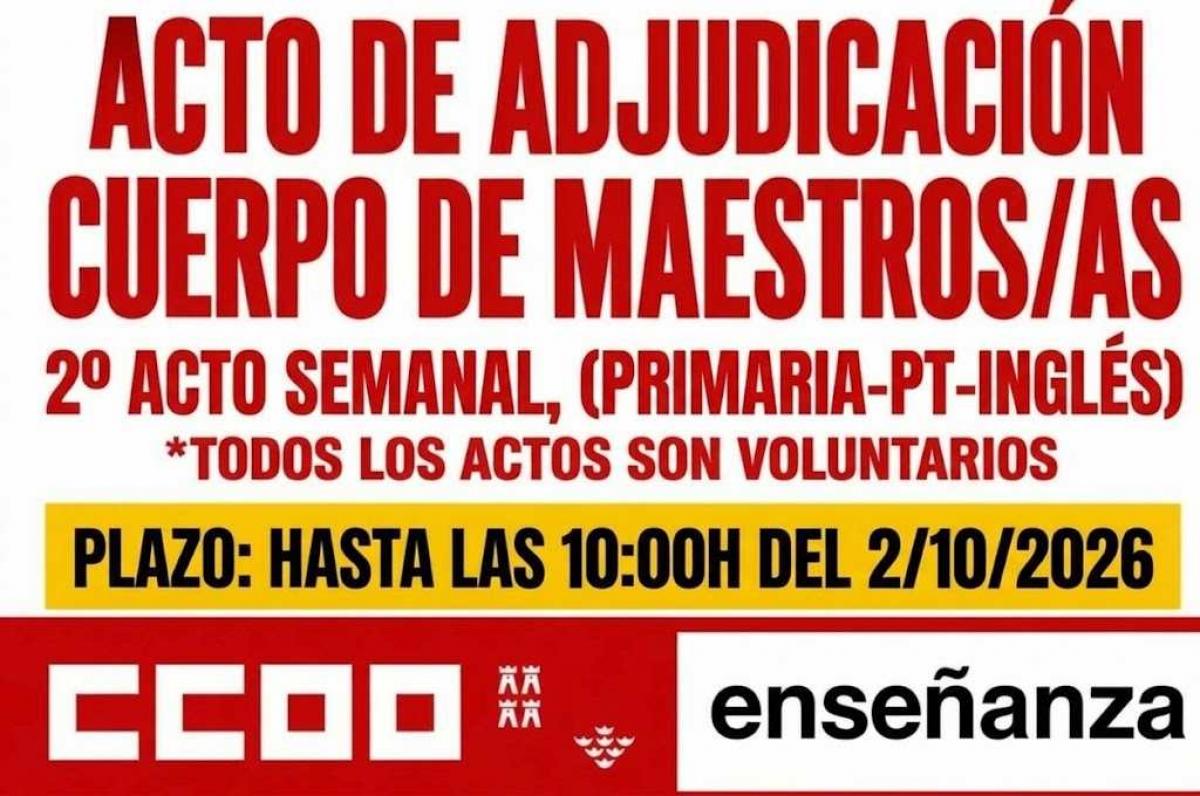 ACTO MAESTR@S 1 10 26