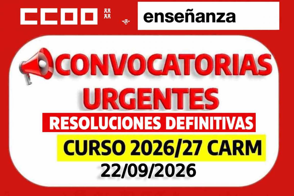 CONV. URGENTES DEFINITIVA 22 09 2026