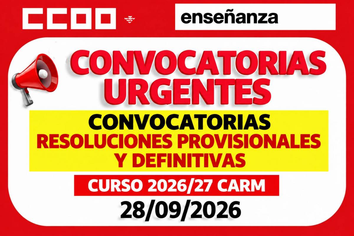CONV URGENTES 28 09 26