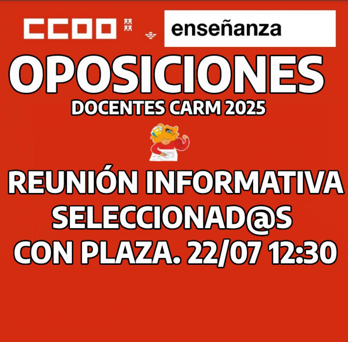 REUNION SELECCIOND@S OPOSICIONES 2025