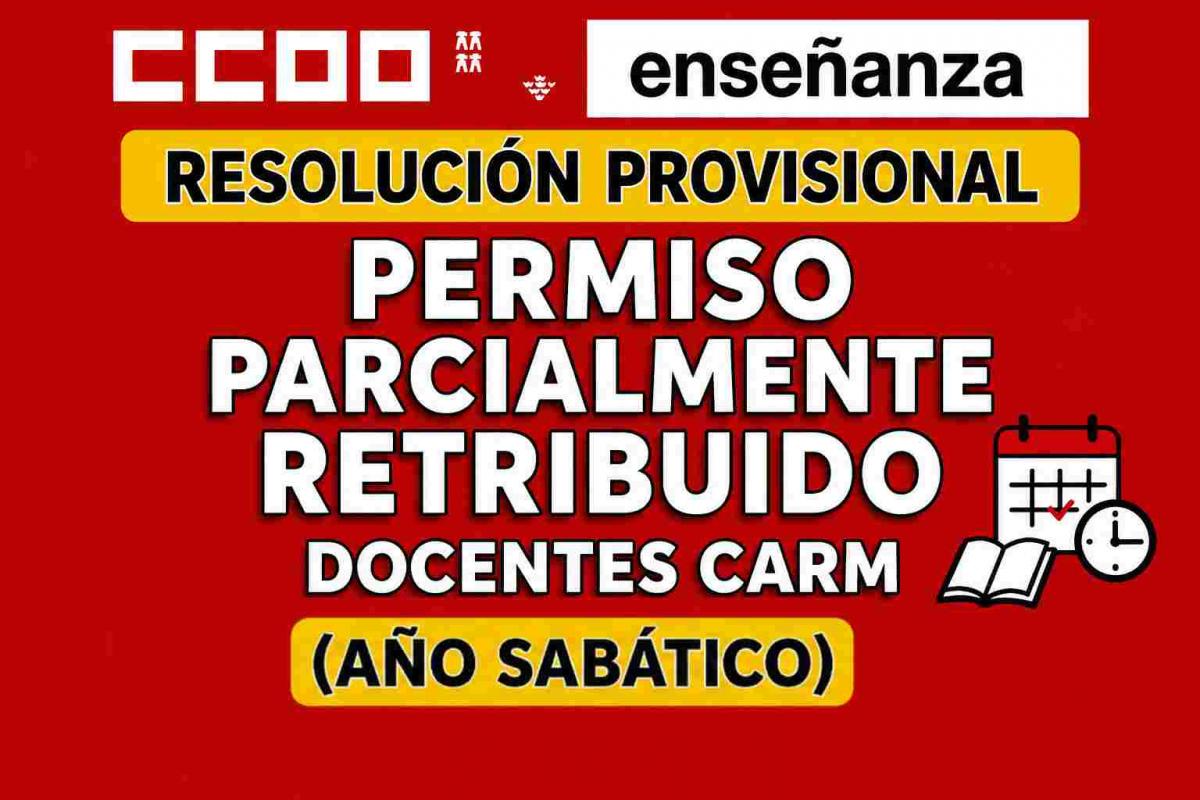 AÑO SABÁTICO RES. PROVISIONAL 3 5 2026
