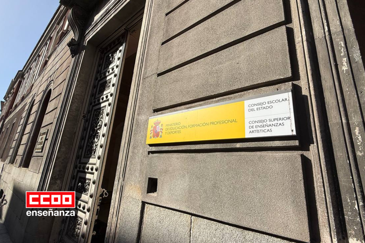 Asistimos al Consejo Escolar del Estado junto al resto de representantes de la enseñanza