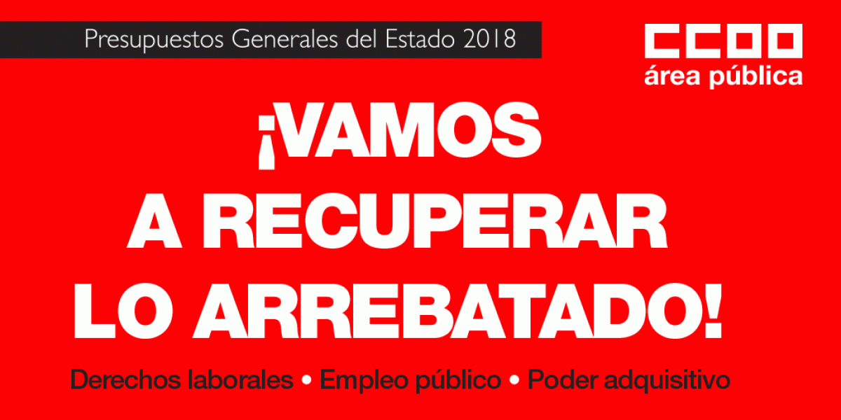 Vamos a recuperar lo arrebatado!