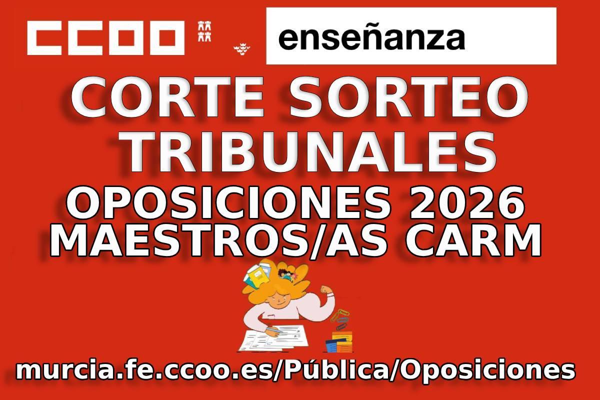 RESULTADO SORTEO TRIBUNALES