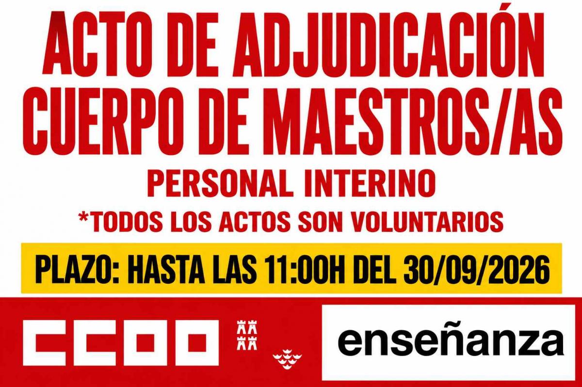 ACTO MAESTRO@S 29 09 2026