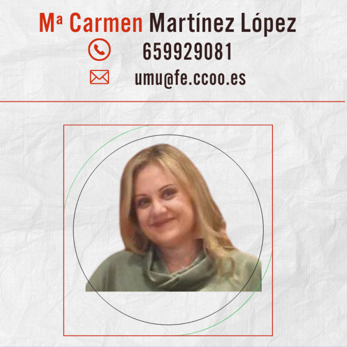 Contacto M carmen UMU