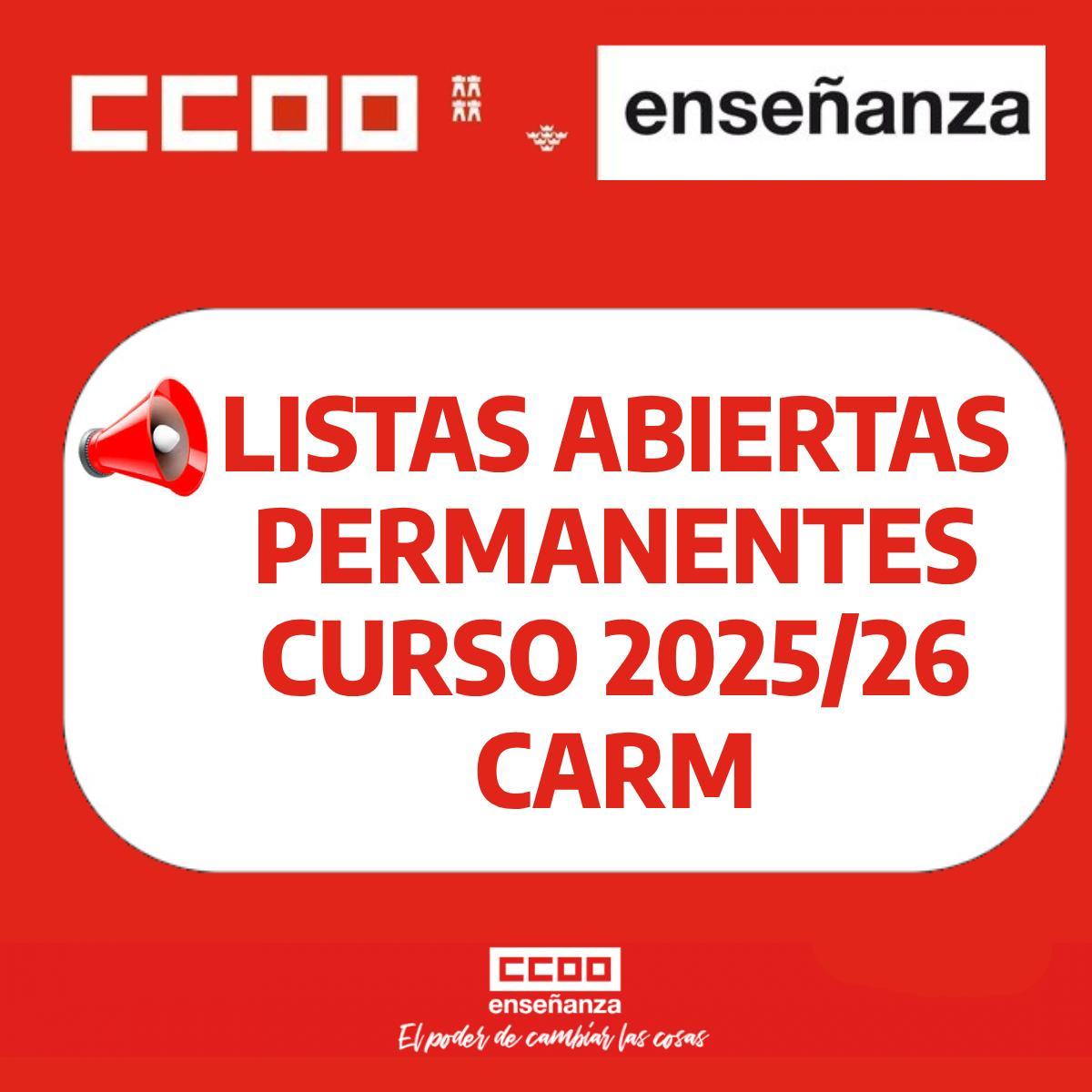lISTAS ABIERTAS