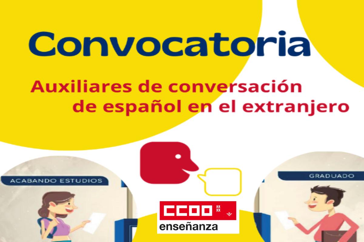 AUXILIARES CONVERSACIÓN ESPEÑOLES EN EL EXTRANJERO