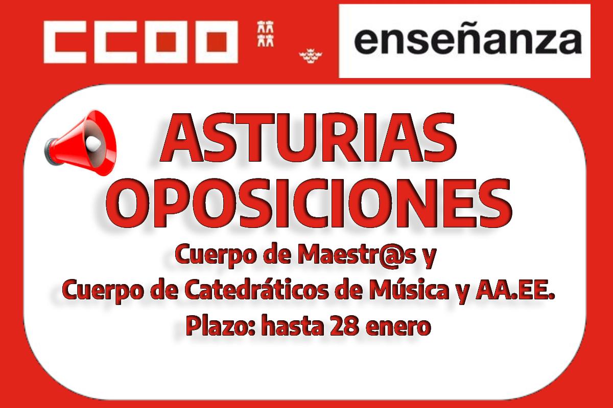 OPOSICIONES ASTURIAS 2026