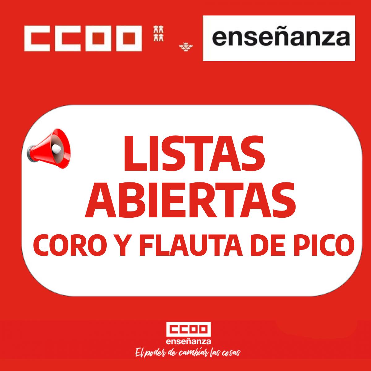 LISTAS ABIERTAS 19 09 2025