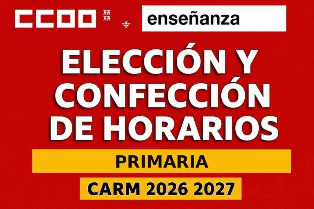 horarios primaria 2026 2027
