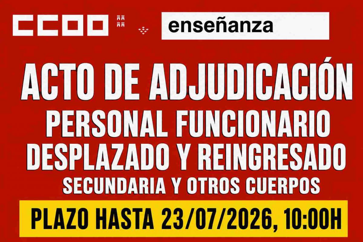 acto func sec despl. reingr 22 07 2026