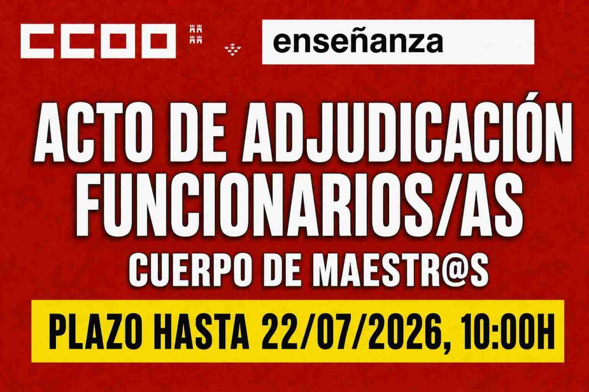 ACTO FUNC MAESTR@S 20/ 07 2026