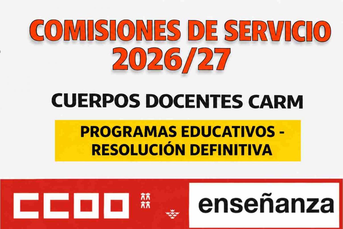 RESOLUCIÓN DEFINTIVA COMISIONES POR PROGRAMAS 25 06 2026