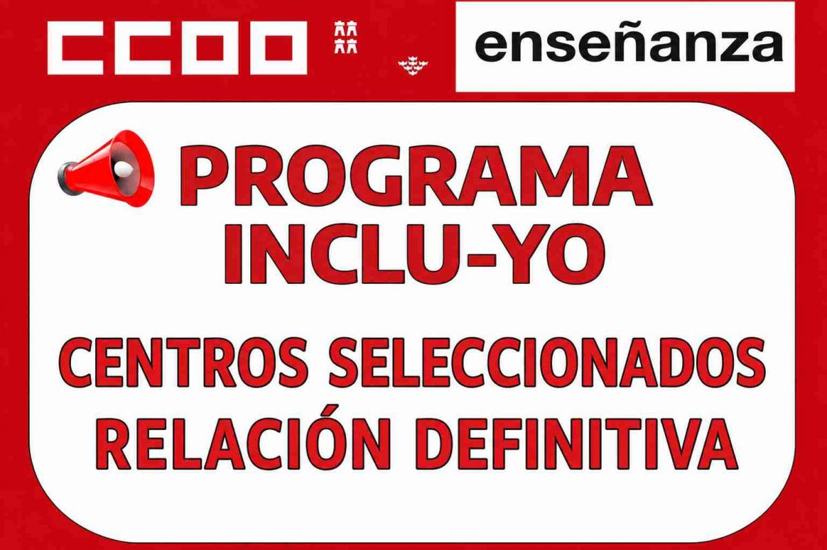INCLU-YO RELACIÓN DEF CENTROS 27 07 2027