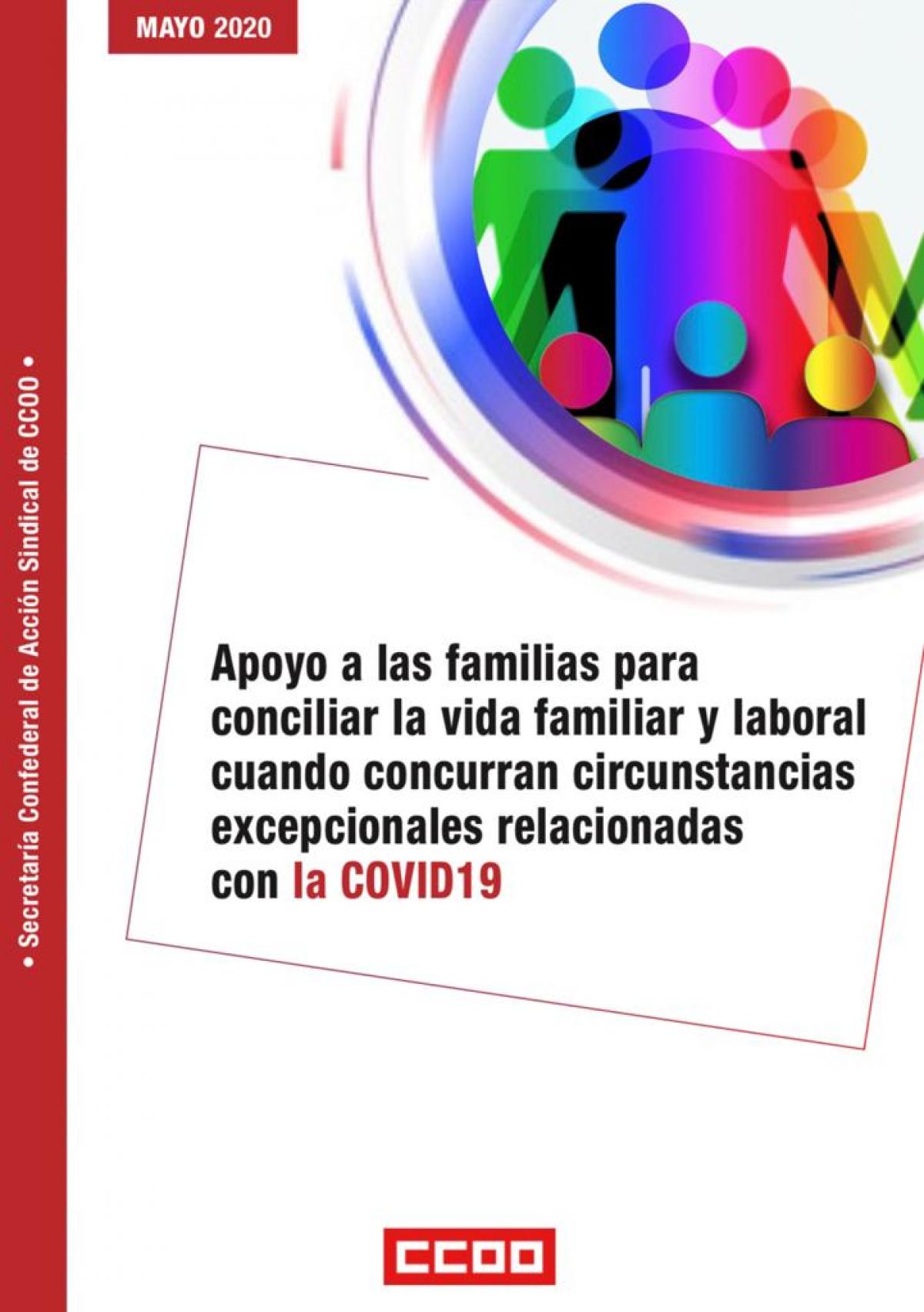 Apoyo a las familias para conciliar la vida familiar y laboral cuando concurran en circunstancias excepcionales relacionada con la COVID19.