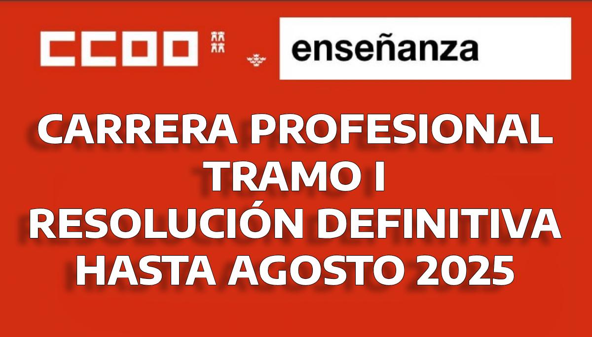 CARRERA PROFESIONAL TRAMO I HASTA AGOSTO 2025