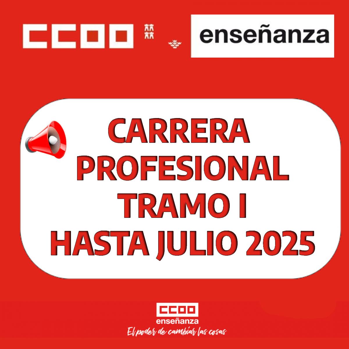 CARRERA PROFESIONAL HASTA JULIO 2025